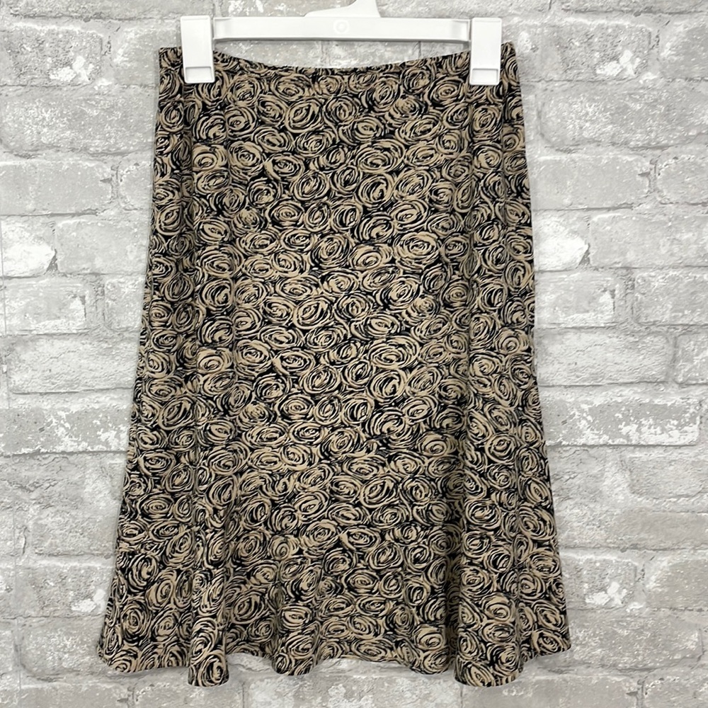 Bcbgmaxazria Swirl Print Skirt